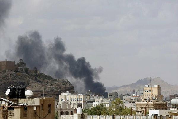 بمباران استان صعده یمن توسط متجاوزان سعودی