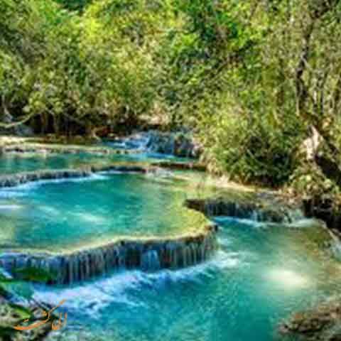 روش های دسترسی به آبشار کوانگ سی لائوس