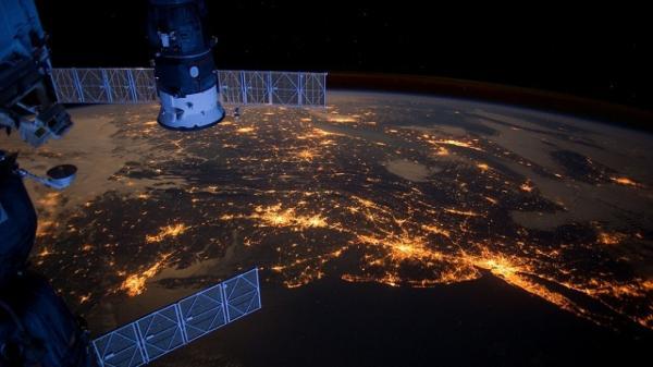 نمای خیره کننده ای که ایستگاه فضایی چین از زمین منتشر کرد (تور چین)