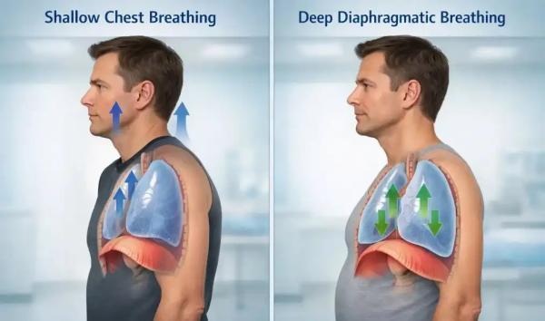 آموزش گام به گام تنفس دیافراگمی؛ کلید طلایی مهار استرس در کمتر از دو دقیقه